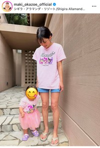 岡副麻希インスタグラム＠maki_okazoe_officialより