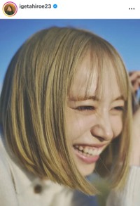 井桁弘恵インスタグラム（＠igetahiroe23）より