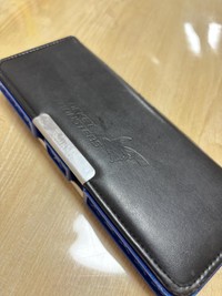 6年間使い続けた筆箱。多少の傷は見られるものの、破れもなくつややか（chocoさんThreadsより）