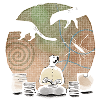 押し入れに、父と蚊の記憶　青来有一