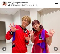 安藤なおこインスタグラム＠nao_seapink2020より