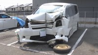 事故車両（倉敷警察署）