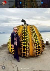 ヒラリー・クリントン氏のインスタグラム＠hillaryclintonより