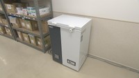 ワクチンを保管する冷凍庫