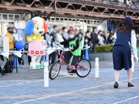 自転車ジグザグコンテスト（2022年撮影）