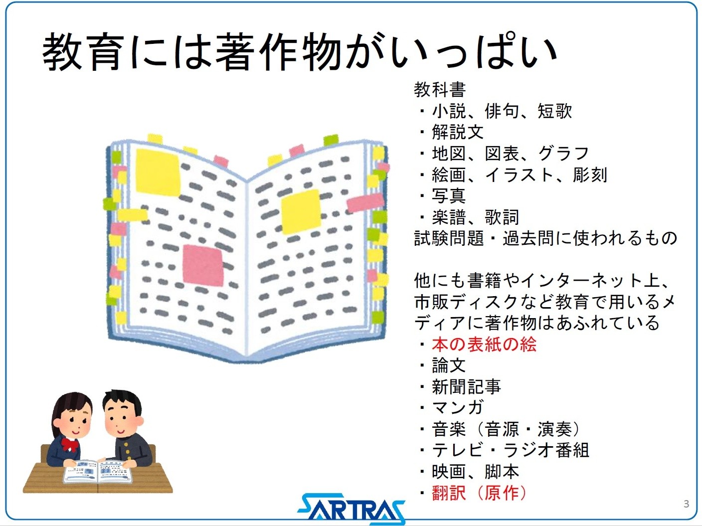 著作物いっぱい