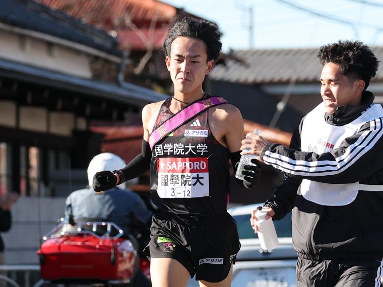 陸上・駅伝 - 國學院大は箱根駅伝で「うれしさと悔しさが半々」の2位