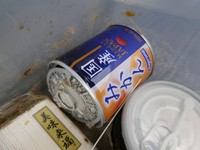 蓋が開いてしまっている（高岡防災さん提供）