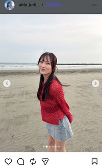 逢田珠里依のインスタグラム＠aida_jurii__より
