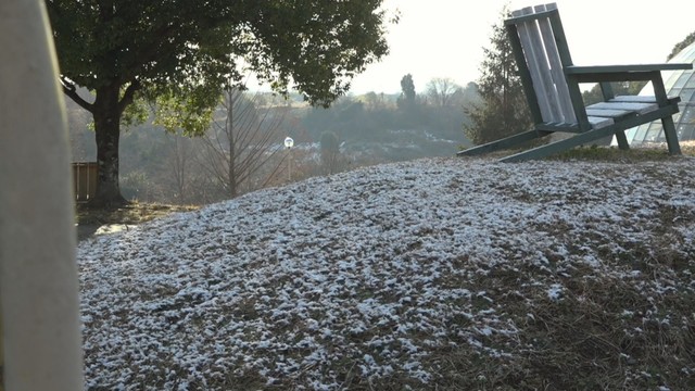 グリーンヒルズ津山　津山市大田　午前9時ごろ