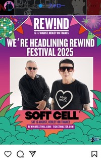 ソフト・セルのインスタグラム＠softcellhqより