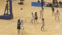 香川県高校総体　バスケットボール　女子決勝　高松南vs高松中央　13日