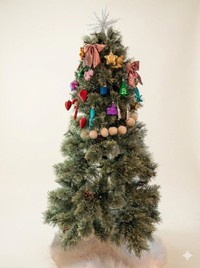 赤ちゃんがいるお家のクリスマスツリーが話題に（画像提供：ことりさん）