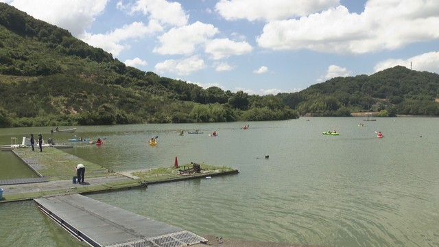 府中湖カヌー競技場　香川県坂出市