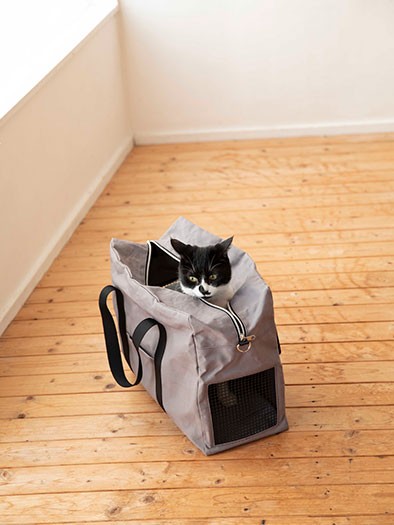 ネット窓つき帆布バッグ　「丈夫でしっかりしたものを作りたい人におすすめ」と越膳さん