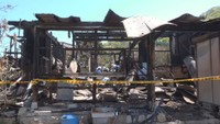 火事があった現場　玉野市　5月