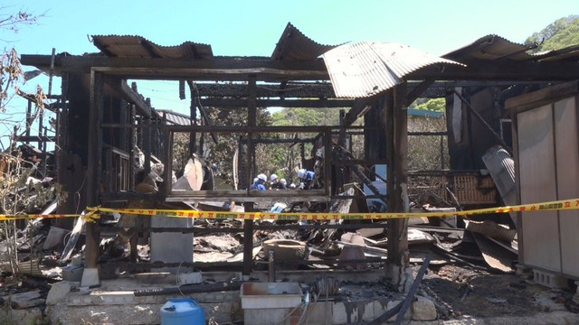 火事があった現場　玉野市　5月