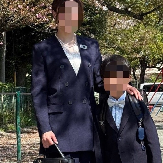 学校生活に慣れるよう、親子で楽しみながら方法を探していくという（ポッケさん提供）