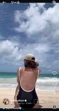 RIKACOインスタグラム（＠rikaco_official）より