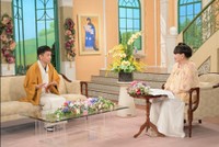 「徹子の部屋」    黒柳徹子(右)、立川晴の輔＝テレビ朝日提供