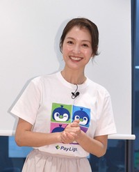 イベントに登場した福田典子アナ＝2024年