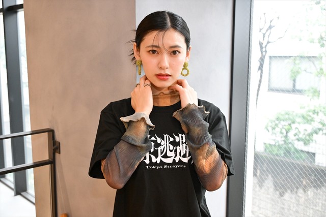 『東京逃避行』主演の池田朱那（撮影：石井隼人）
