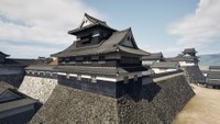 江戸時代の岡山城を再現したVR動画　7月3日から上映　岡山市
