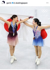 日本スケート連盟（@skatingjapan）の公式インスタグラムより