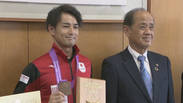 岡山市人見絹枝スポーツ顕彰・特別スポーツ栄誉賞受賞／中西絢哉 選手
