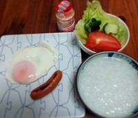 ９歳息子が用意した朝食の写真がXで話題に（パナ子さん提供）