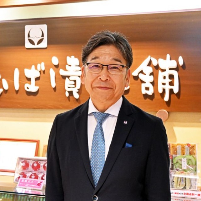 「土井志ば漬本舗」5代目・代表取締役社長　土井健資さん（2026年6月撮影）