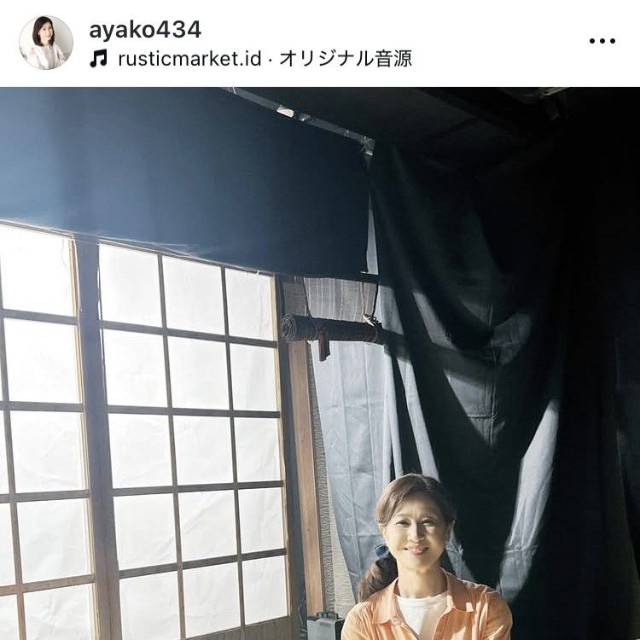 小林綾子インスタグラム＠ayako434より