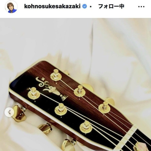 坂崎幸之助のインスタグラム＠kohnosukesakazaki
より