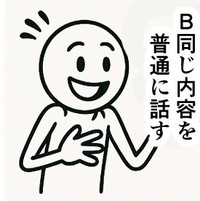 「あの、えっと」を使わずに話すとそれだけで評価が上がる（ゆうきゆうさん提供）