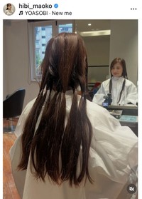 日比麻音子アナウンサーのインスタグラム＠hibi_maokoより