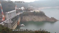 早明浦ダム　3月2日午後4時ごろ【水資源機構 提供】