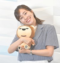 前田春香アナウンサー（撮影・出月俊成）