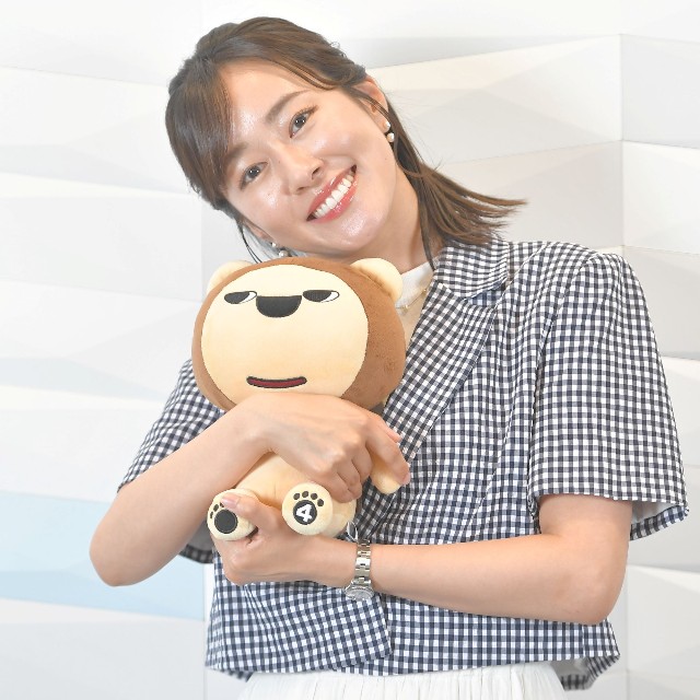 前田春香アナウンサー（撮影・出月俊成）