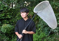 昆虫採集はお手のもの