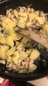 芋もいれますわ（提供：お菓子作り お嬢様さん）