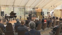 演奏会の様子　金山「けいの里」／坂出市江尻町　11日