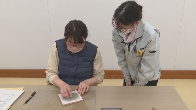 秋の漆芸体験教室　2025年撮影