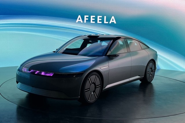 ソニー・ホンダモビリティのEV「AFEELA」のプロトタイプ