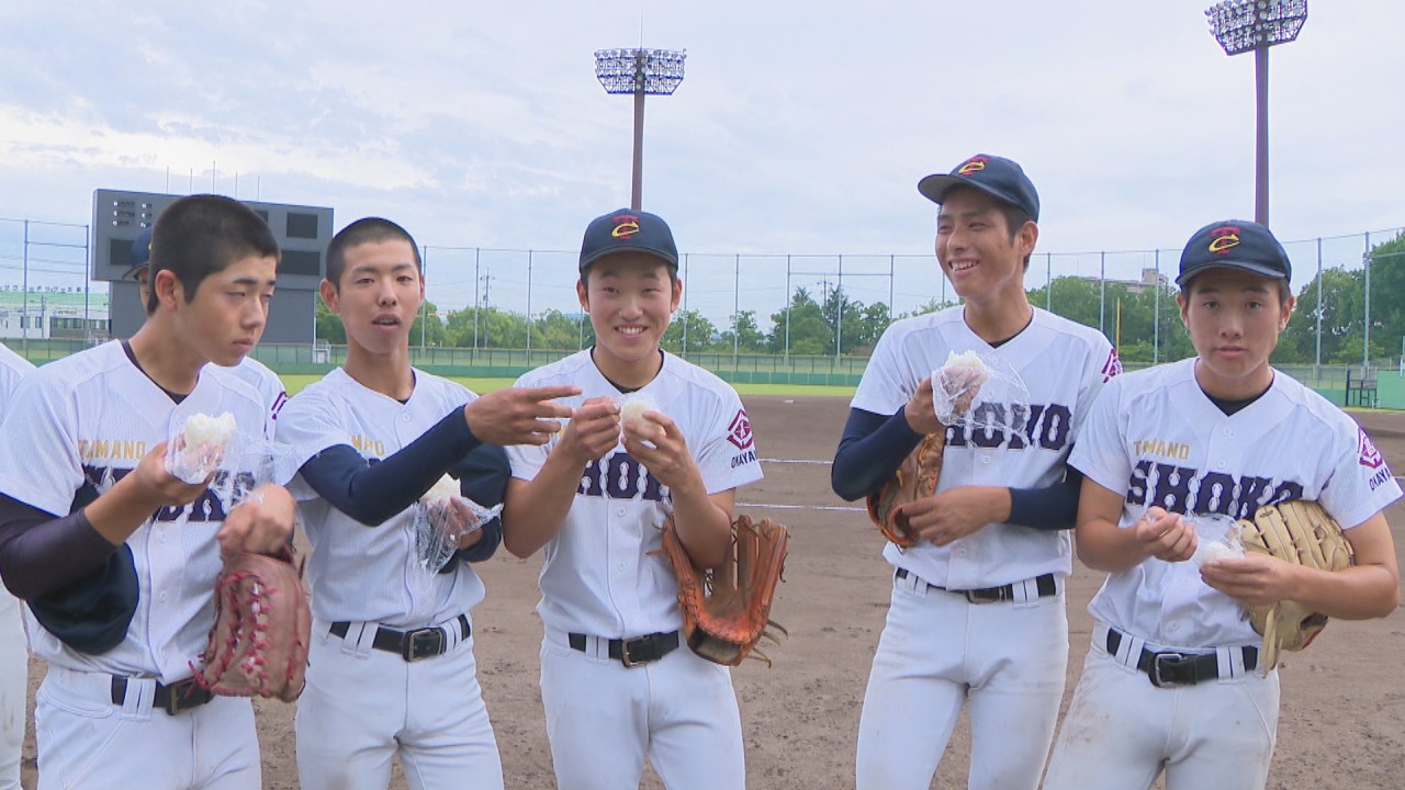 夏の高校野球 岡山大会 玉野商工 長谷川投手を支えた祖母の おにぎり 甲子園へのキセキ Ksbニュース Ksb瀬戸内海放送