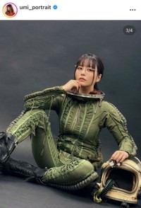 東雲うみインスタグラム（＠umi_portrait）より