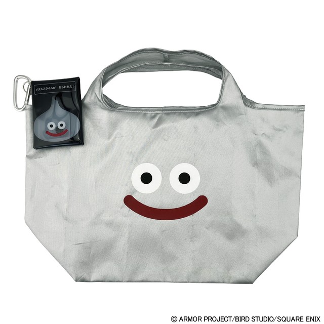 ポーチ付ショッピングバッグ　メタルスライム　1419円