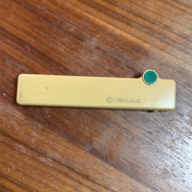 40年愛用するテルモの体温計／myuさん（@myu.kom）提供