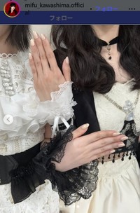 川嶋美楓のインスタグラム＠mifu_kawashima.officialより