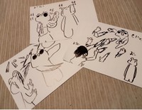 娘さんの傑作の数々（提供：江戸屋薬局@会津若松さん）