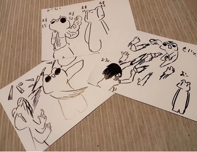 娘さんの傑作の数々（提供：江戸屋薬局@会津若松さん）